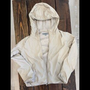 Uniqlo Cream Fleece Jacket